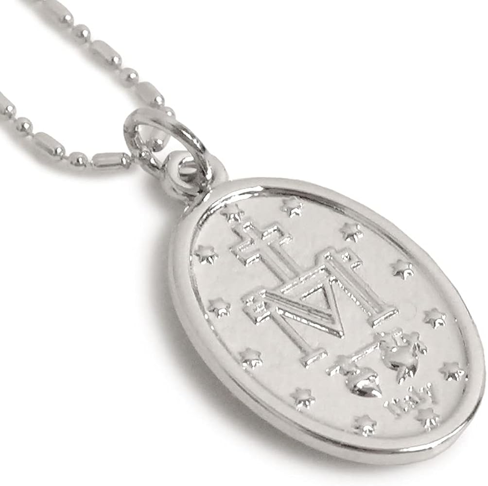 Amazon | [Casual Fashion] ネックレス メタル 聖母マリア